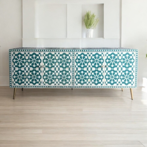 moroccan-bone-inlay-media-console-mint-green-buy-tv-unit (1)