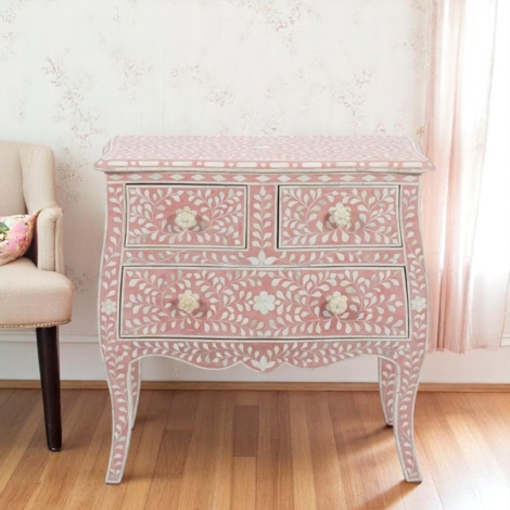adam-bone-inlay-floral-chest-of-3-drawers-pink (2)