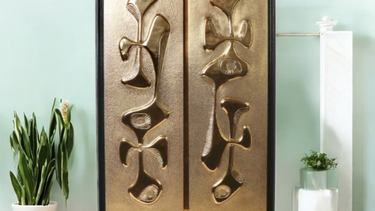 Brass Armoire