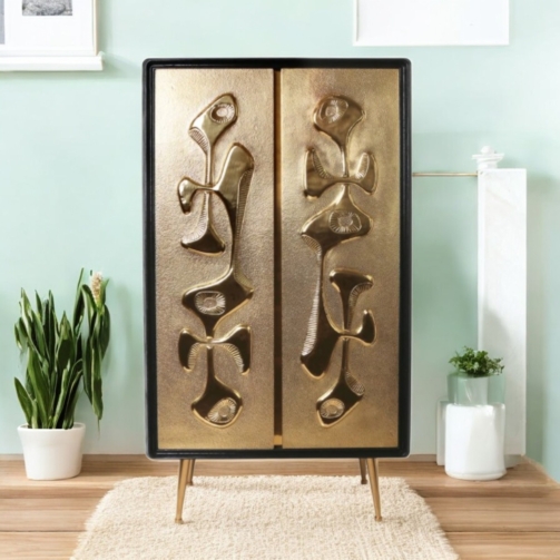 Brass Armoire