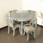 amaya-bone-inlay-floral-geometric-round-dining-table-set-black (1)