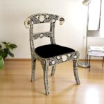 bone-inlay-floral-goat-head-chair-black (4)