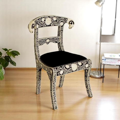 bone-inlay-floral-goat-head-chair-black (4)