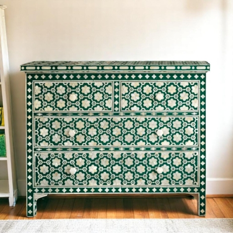 bone-inlay-flower-chest-of-5-drawers-teal-green (1)