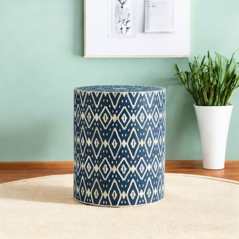 bone-inlay-ikat-round-side-table-indigo-blue (3)