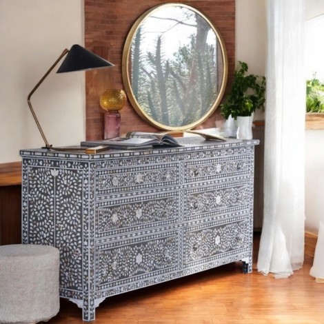 mother-of-pearl-floral-6-drawers-sideboard-grey (4)