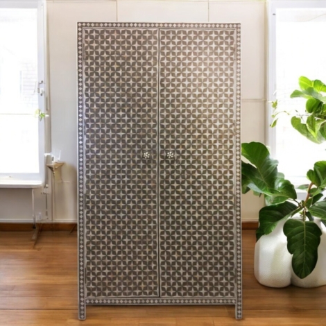 mother-of-pearl-star-pattern-almirah-dark-grey (2)