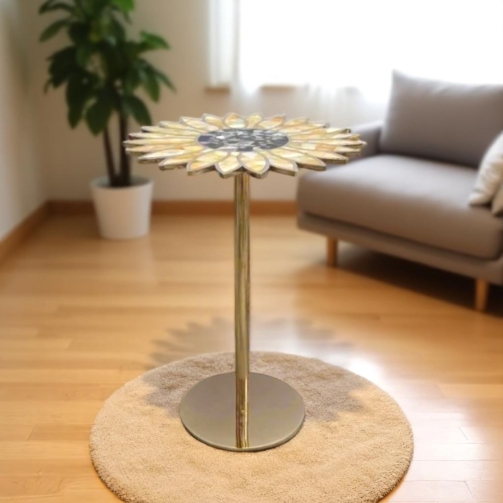 emma-sunflower-golden-black-mop-brass-side-table (2)
