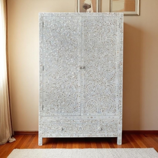 mother-of-pearl-floral-pattern-almirah-white
