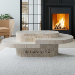 Bone Inlay Oval Coffee Table (1)